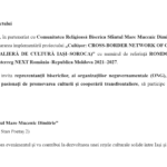 Invitație la Conferința de lansare a proiectului ROMD00157 Rețea culturală transfrontalieră Iași – Soroca.
