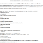 INFORMARE DE ATRIBUIRE A UNUI CONTRACT DE LUCRĂRI