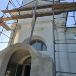 Gruntuirea bisericii și restaurarea pridvorului la Biserica „Sfântul Mare Mucenic Dimitrie” din Soroca